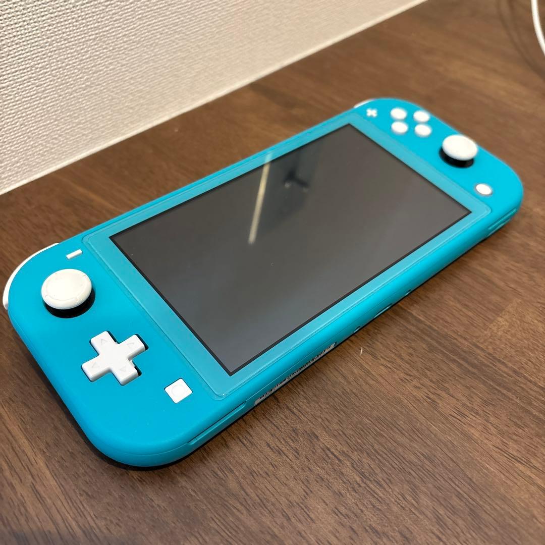 <箱付き/美品> Nintendo Switch Lite ターコイズ