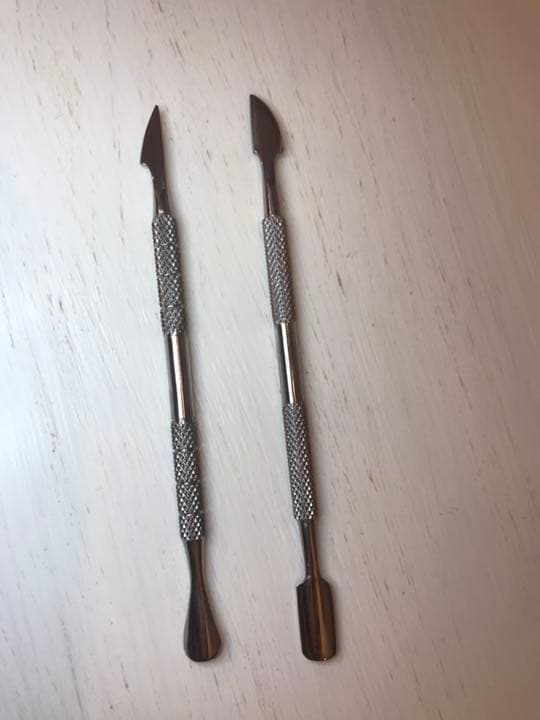 ネイルケア 甘皮プッシャー2本セット