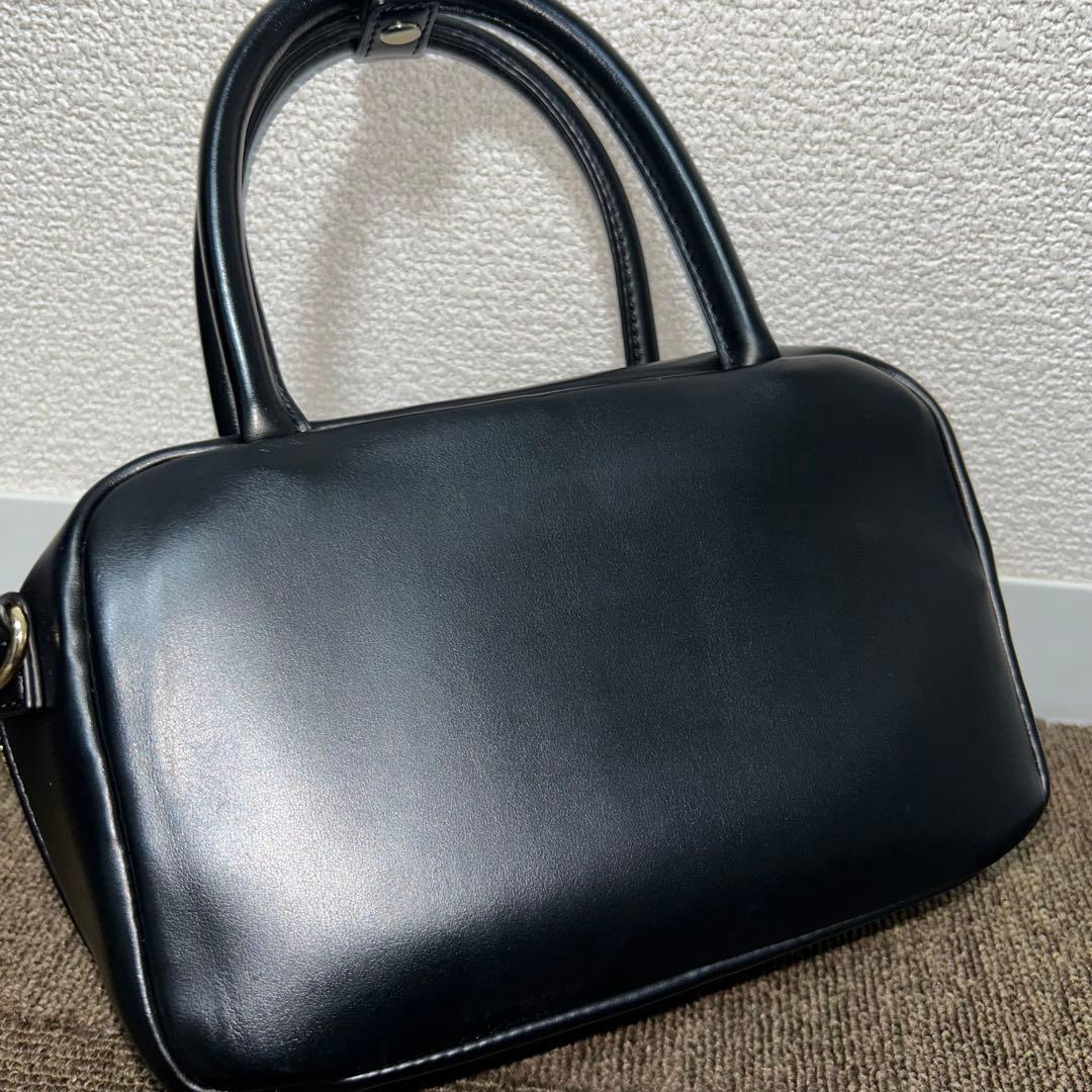 FURFUR スクエアボストンバッグ