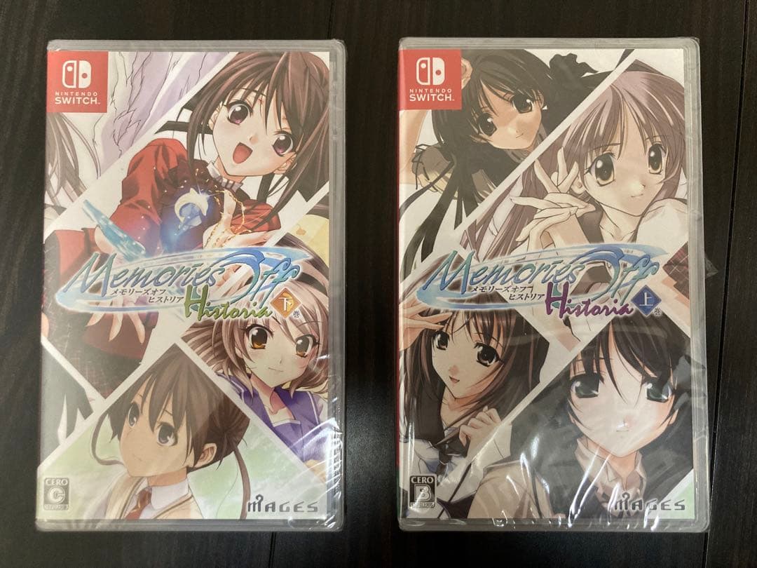 メモリーズオフ　ヒストリア　上下巻セット　Nintendo Switch 新品