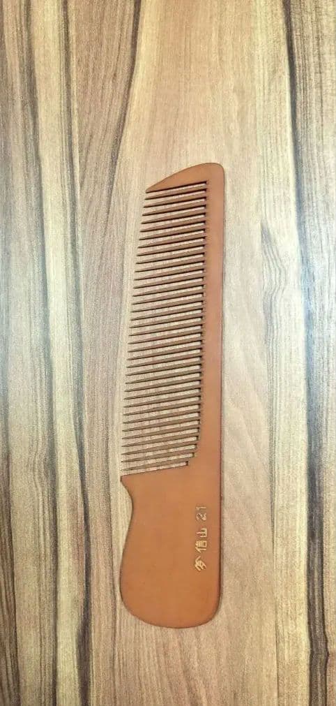 ヤマタ信山ベークコーム　誂ベーク　櫛挟み板　理容櫛