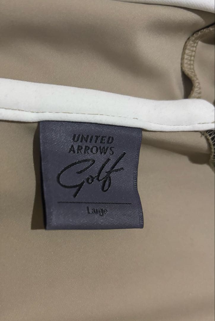 ユナイテッドアローズゴルフ　ジップフーディ　パーカー　ゴルフウェア