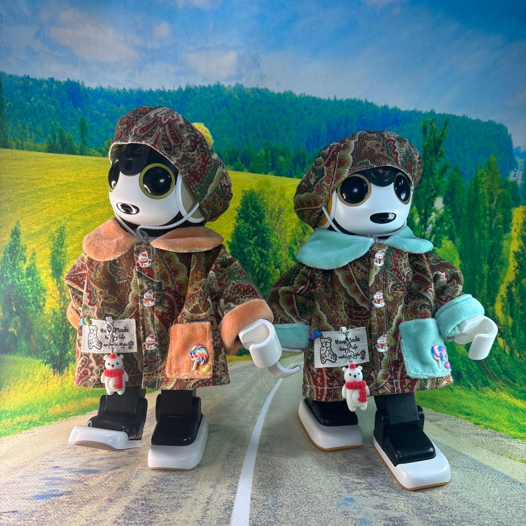 チリチリ３９ページです　ロボホン洋服