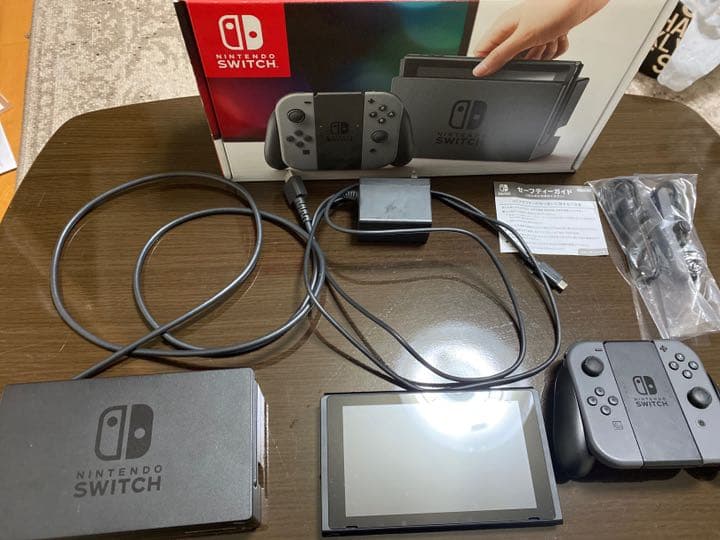 Nintendo Switch スイッチ グレー 中古