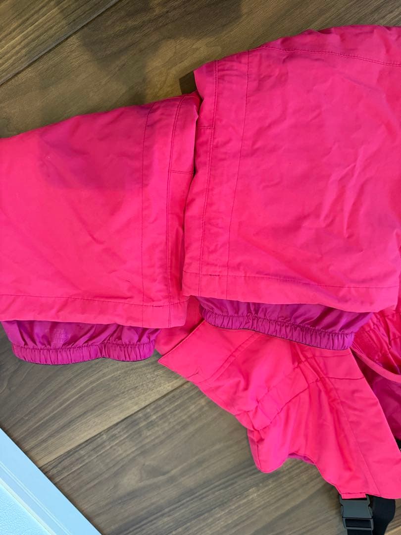 ノースフェイス　子ども用スキーウェア 100ピンク ネイビー