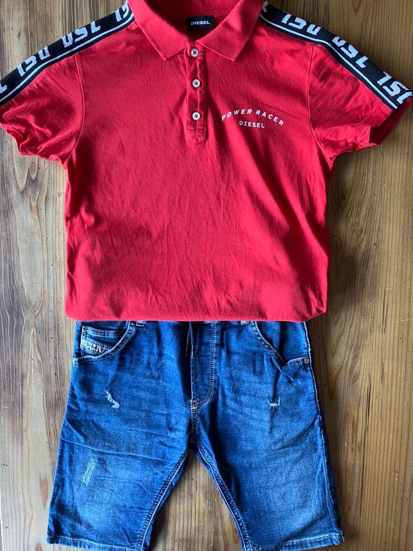 DIESEL 10yキッズ ６着 (上着、長袖シャツ、ズボン）