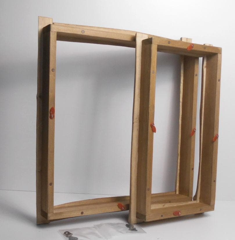 RIKUMUページ◆油絵SMサイズ用の流木での額縁フレーム