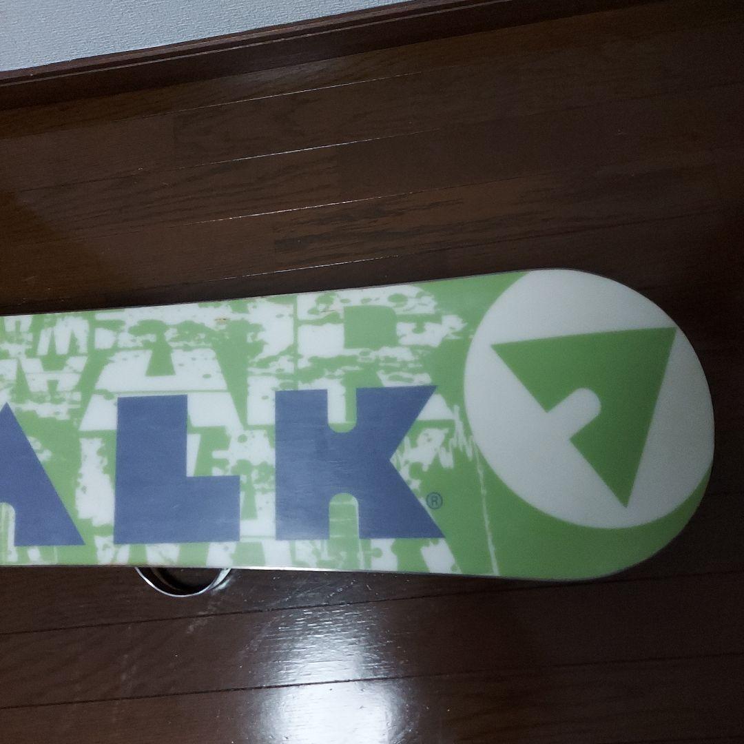 AIRWALK スノーボード 青と緑のデザイン155cm