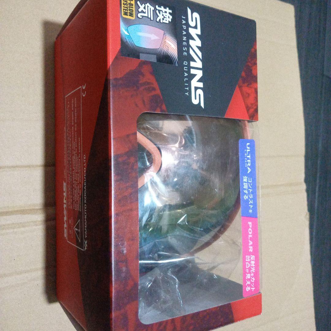 スワンズ スキーゴーグルバーミリオン パステルブラウン　 RIDGELINE