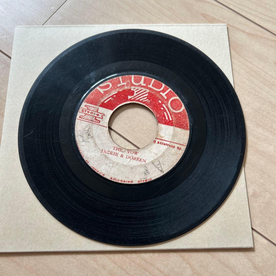 m*0様 レゲエ レコード jackie & doreen adorable y