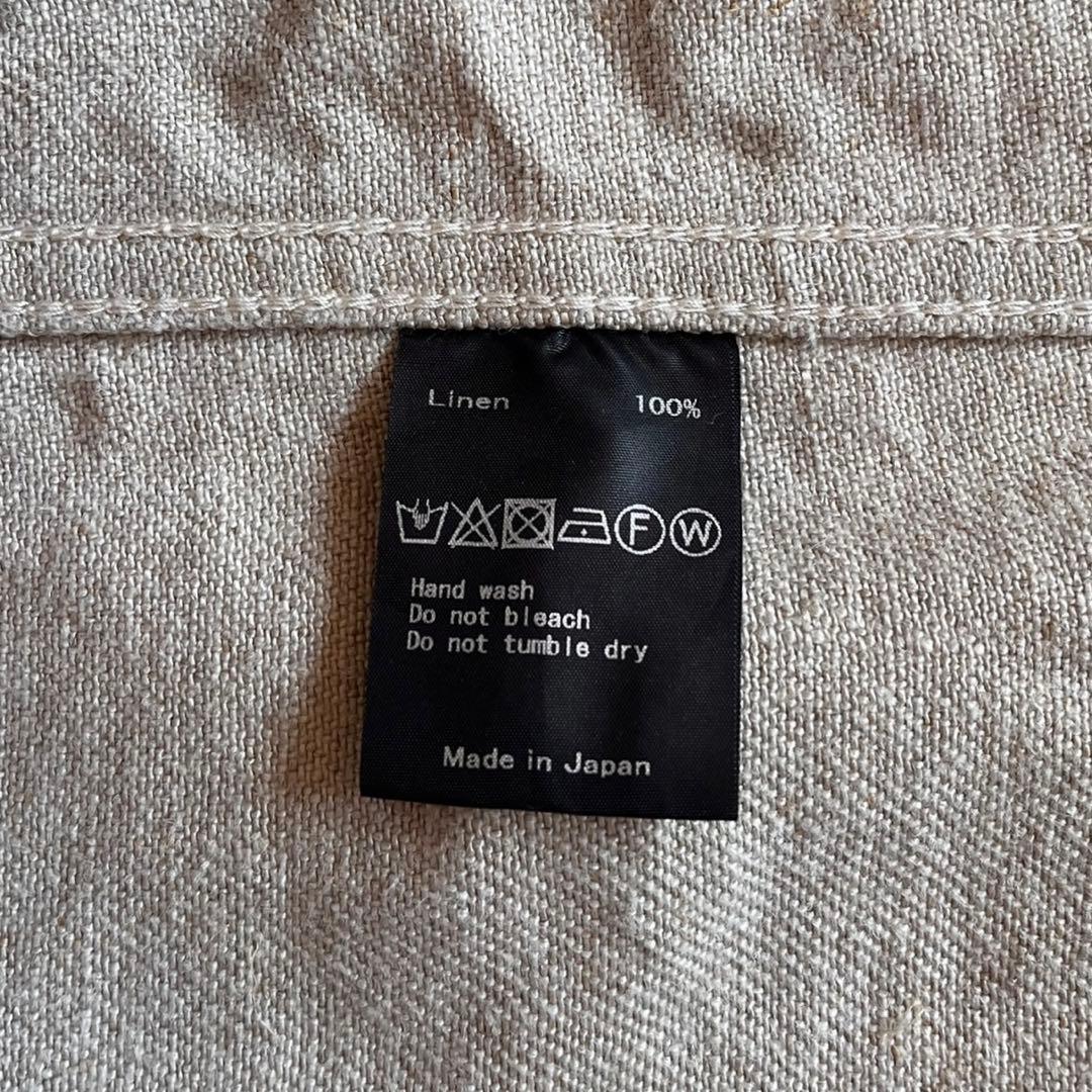 Si-Si-Si Comfort リネン スタンドカラージャケット ECRU