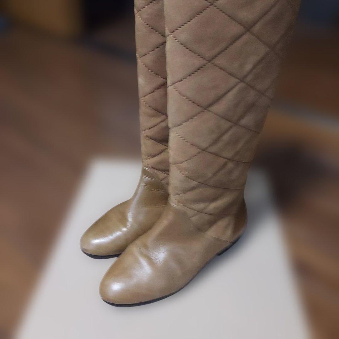 CHRISTAN AUJARD (PARIS)ロングブーツ サイズ23