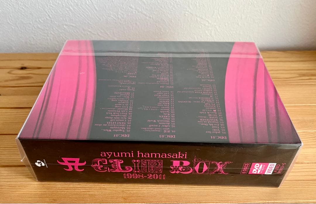新品　浜崎あゆみ/A CLIP BOX 1998-2011〈6枚組〉