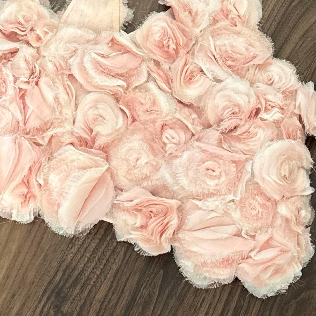 CHANEL フラワーモチーフキャミソール 38