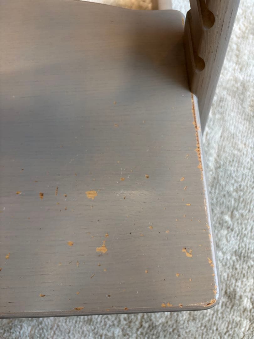 【希少カラー】ストッケトリップトラップ　オーク材　グレーウォッシュ