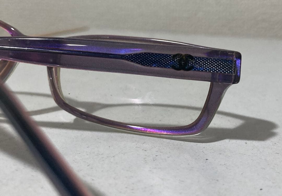 シャネル CHANEL メガネフレーム ココマーク 紫系 3013 c510