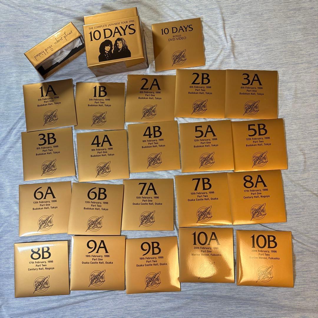 ぺイジー&プラント　1996年日本ツアーDVD・CD【新品未使用】54