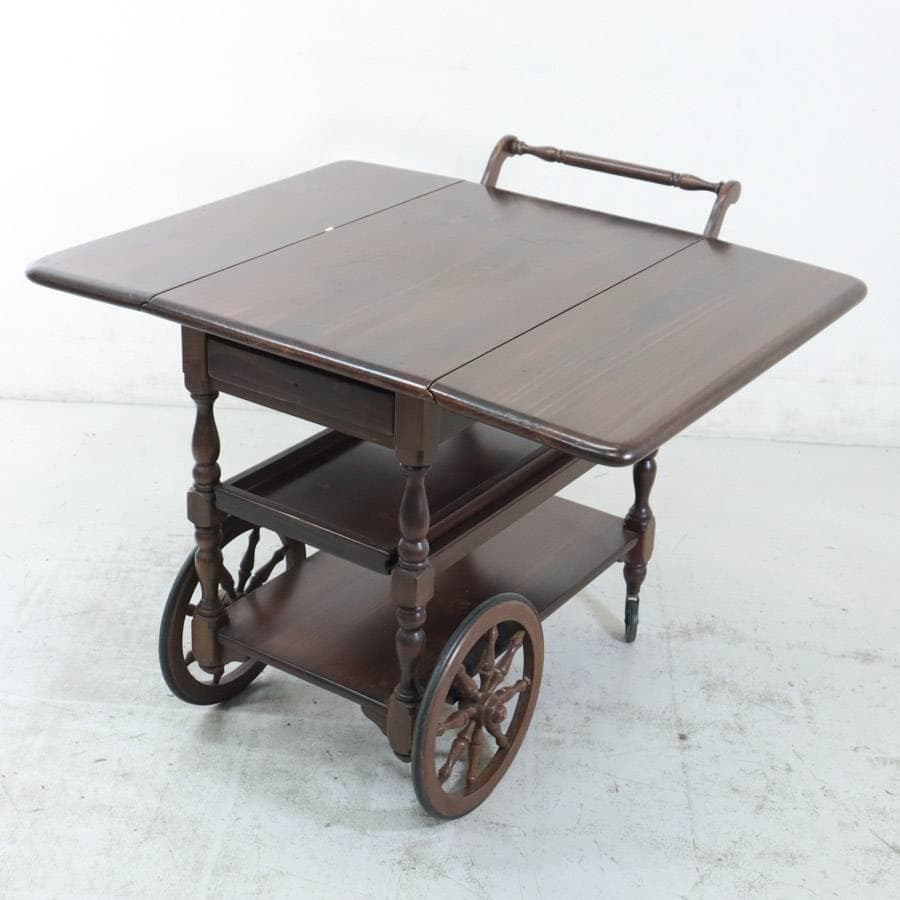 値下イーセンアーレン バタフライキッチンワゴン ドロップリーフトロリー クラシカ