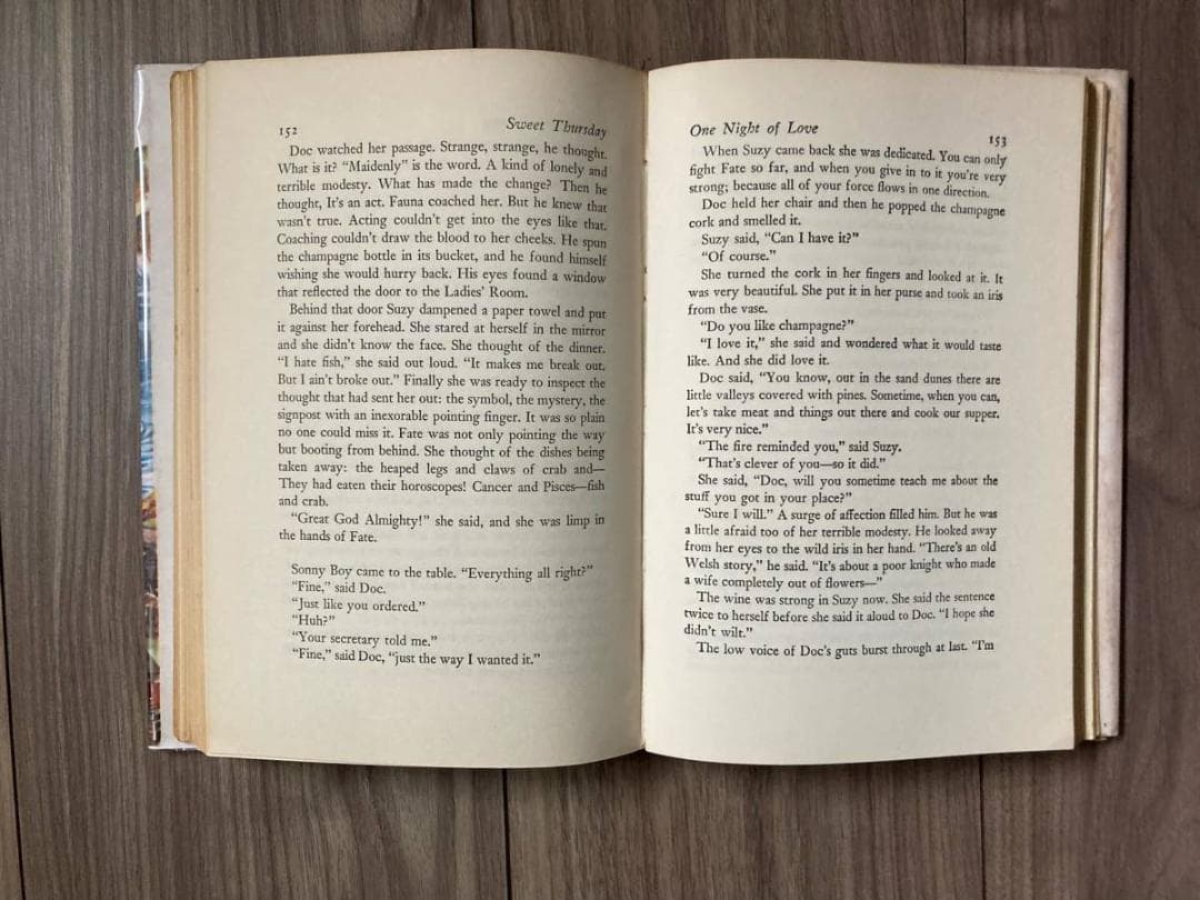 ジョンスタインベック John Steinbeck Sweet Thursday