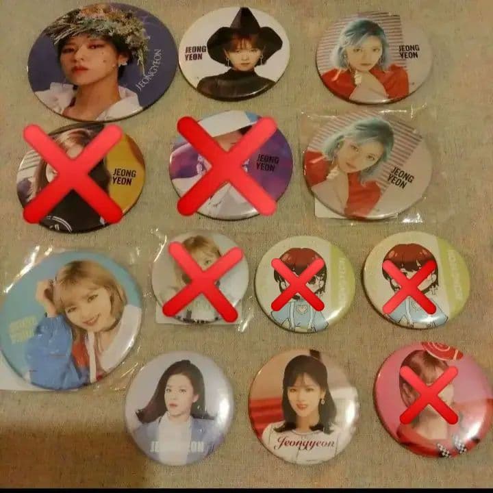TWICE ジョンヨン　缶バッジ　缶バッチ　セット