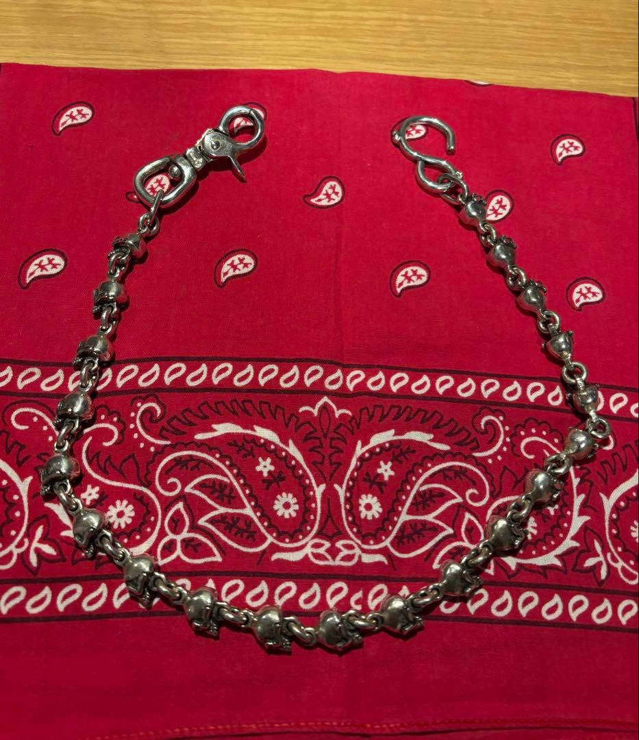 【美品】サーティーンデザインズ　ウォレットチェーン