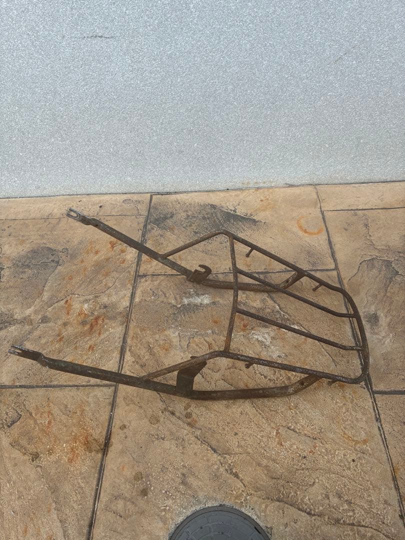 ① バンバン90 リアキャリア　中古　ビンテージ　レア　旧車　RV90