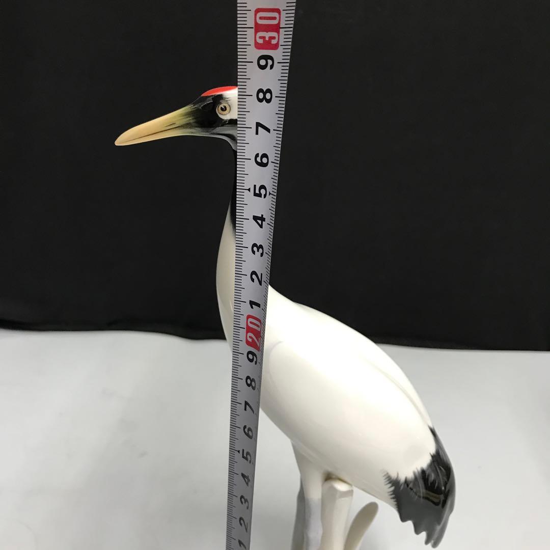 Noritake オールドノリタケ 陶器 鶴　置物 1950年代　レトロ　明治