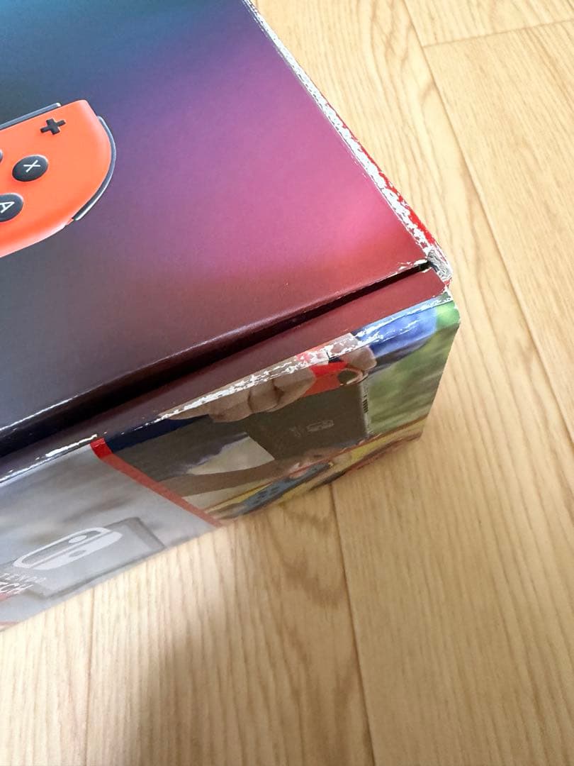 【64GマイクロSDカード付】Nintendo Switch 青/赤（ドック無)