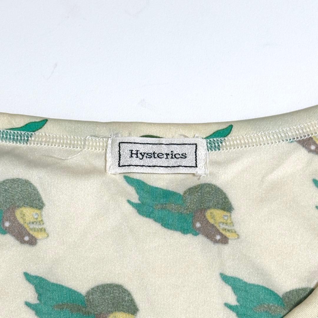 Hysterics アーカイブ 星柄 長袖 カットソー Y2K 総柄