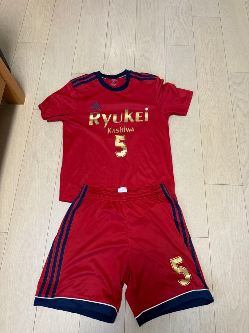 高校サッカー 流経大柏 サッカージャージ、ユニフォーム上下