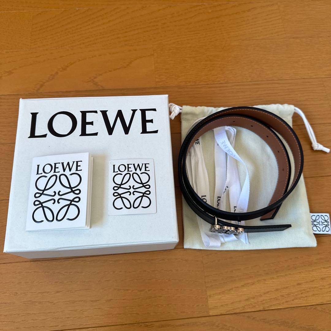 LOEWE リバーシブルベルト