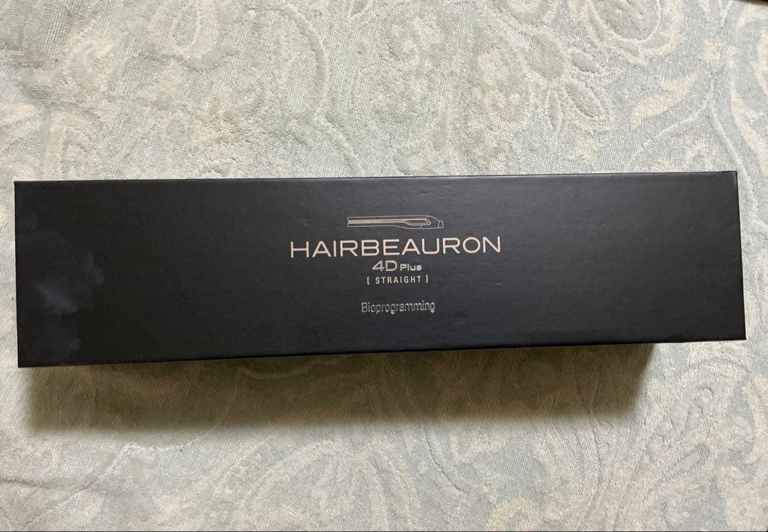 【美品・正規品】ヘアビューロン4D Plus ストレート 5回使用 箱/保証書有