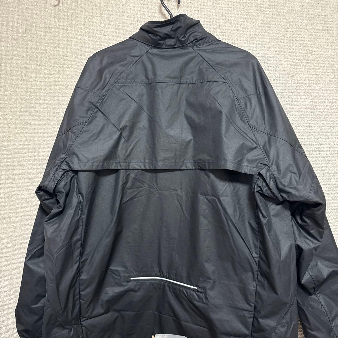 NIKE STUSSY ブラックナイロンジャケット