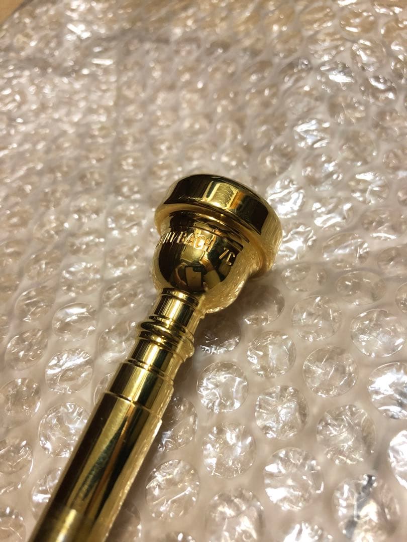 値下げ！Bach トランペットマウスピース　7C GP