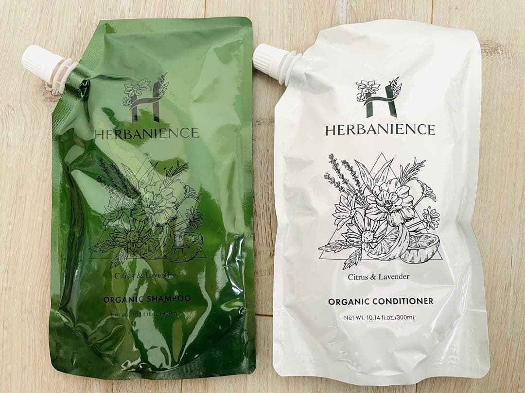 HERBANIECE シャンプー & コンディショナー２セット