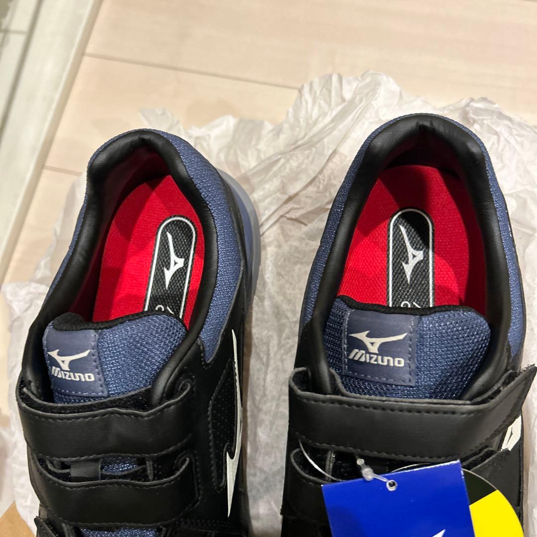 Mizuno オールマイティHW2 22L 安全靴 ブラック/ネイビー
