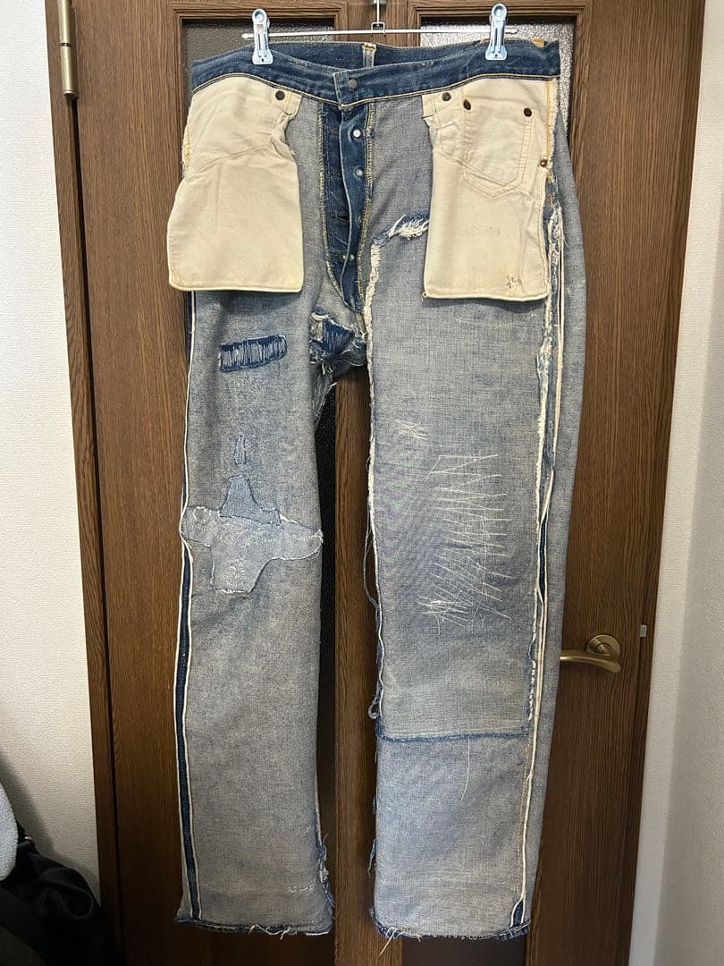 ヨ*シ様 Levi’s 501 BigE ビンテージ 隠しリベット 赤耳 W34