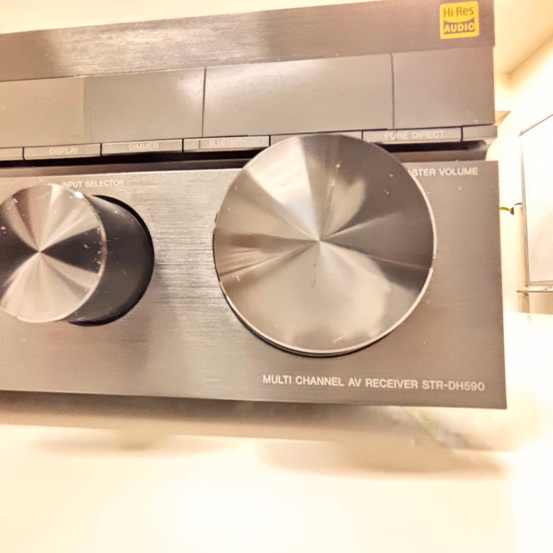【美品・中古】SONY STR-DH590 マルチチャンネルインテグレートアンプ