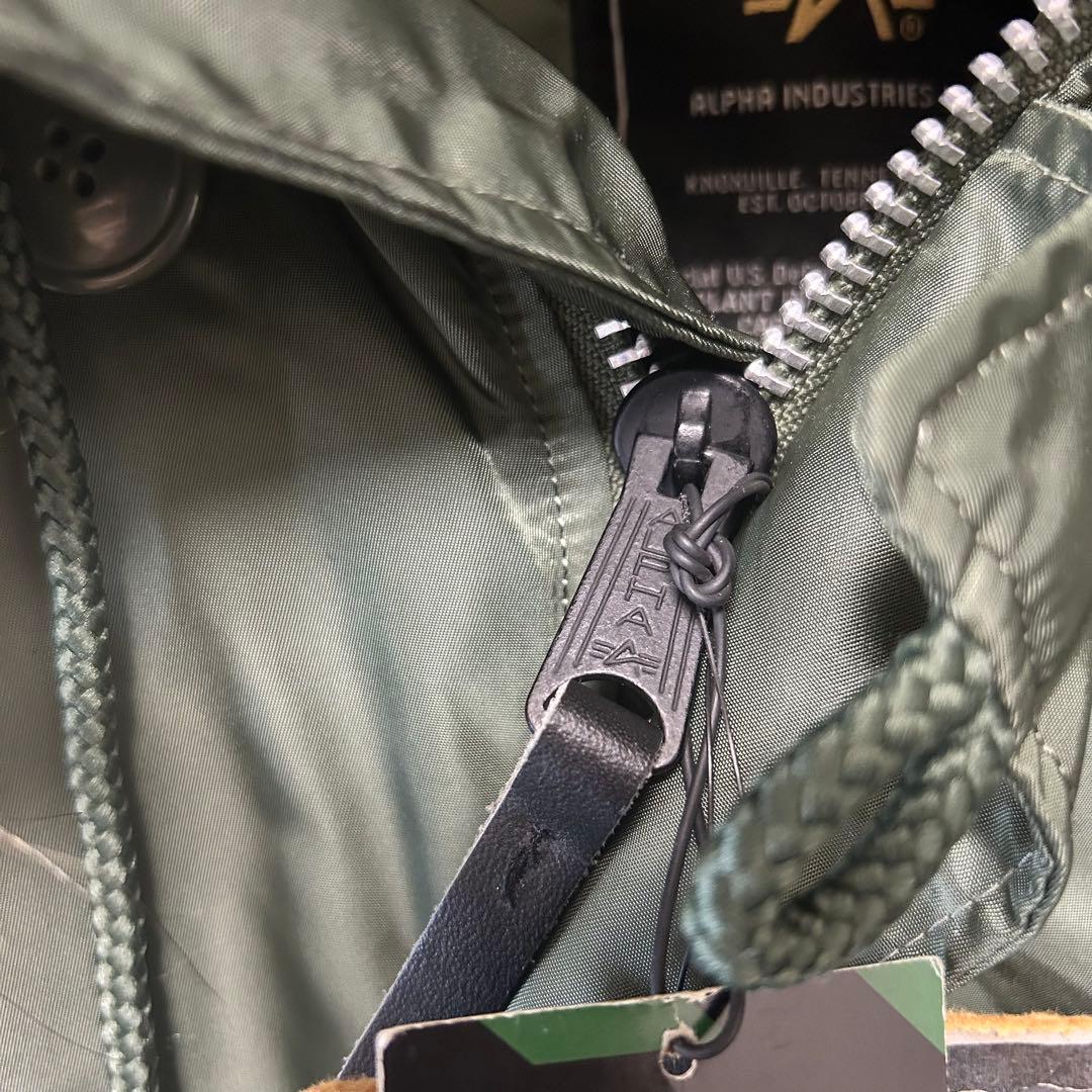 中*章様 新品 アルファインダストリーズN-3B フライトジャケットS カーキ