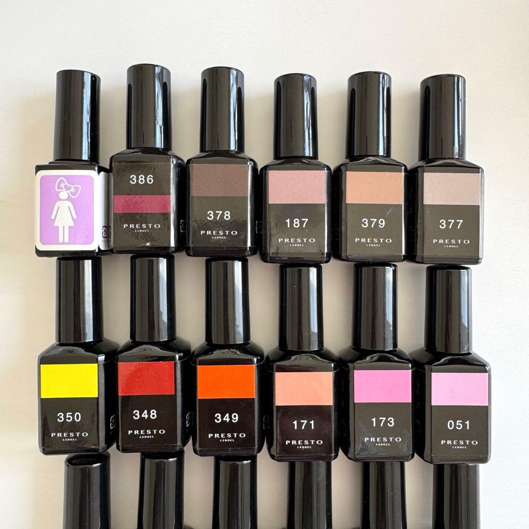 【PRESTO】プレスト TOKYO SPICE カラージェル 18色セット