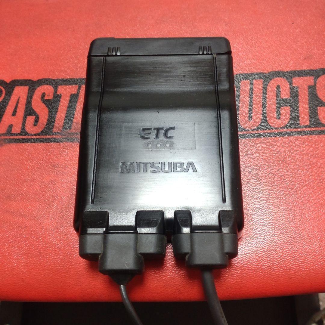 バイク用　ETC　車載器　ミツバ　BE61-W　（検索用）ETC2.0　1099