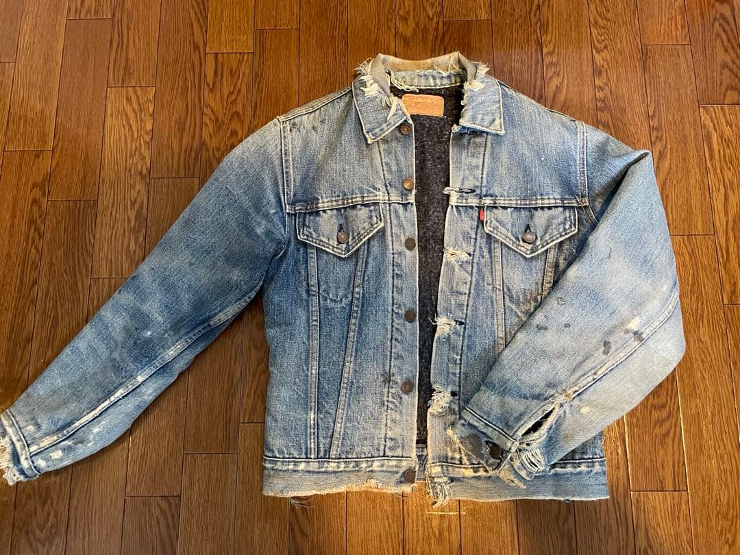 リーバイス 70505 釦裏525 ブランケット　ブランクタブ LEVI’S 4