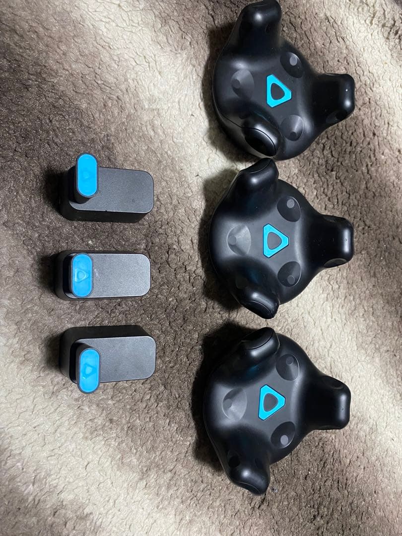 【VRC】フルトラッキングセット【ベースステーション、トラッカー】