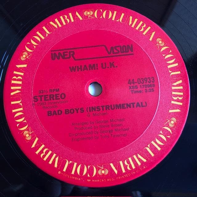 ワム！ バッドボーイズ 12インチ 希少盤☆44-03933 d748y78☆