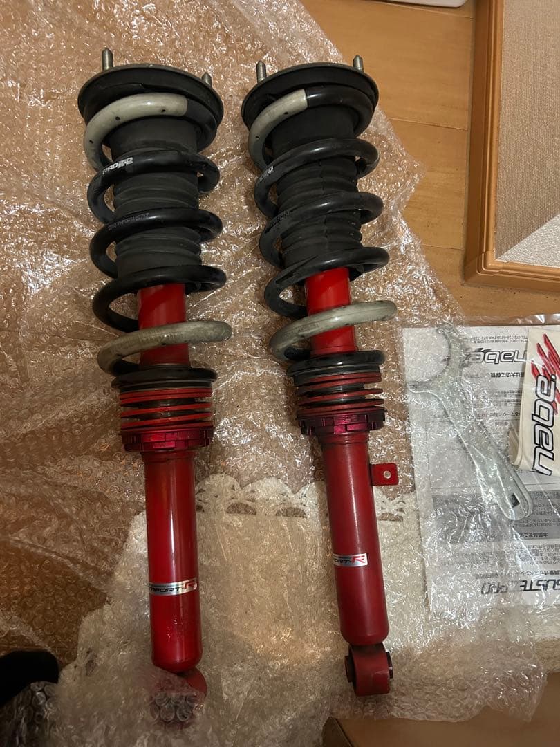 ココア様 抜け固着なし トヨタ マークX クラウン タナベ 車高調 装着写真あり