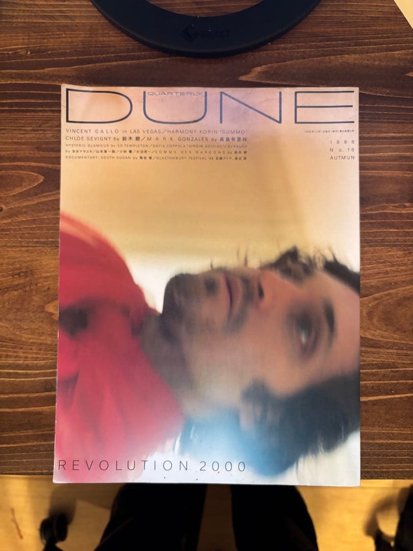 【希少】雑誌DUNE No.16 ヴィンセント・ギャロ
