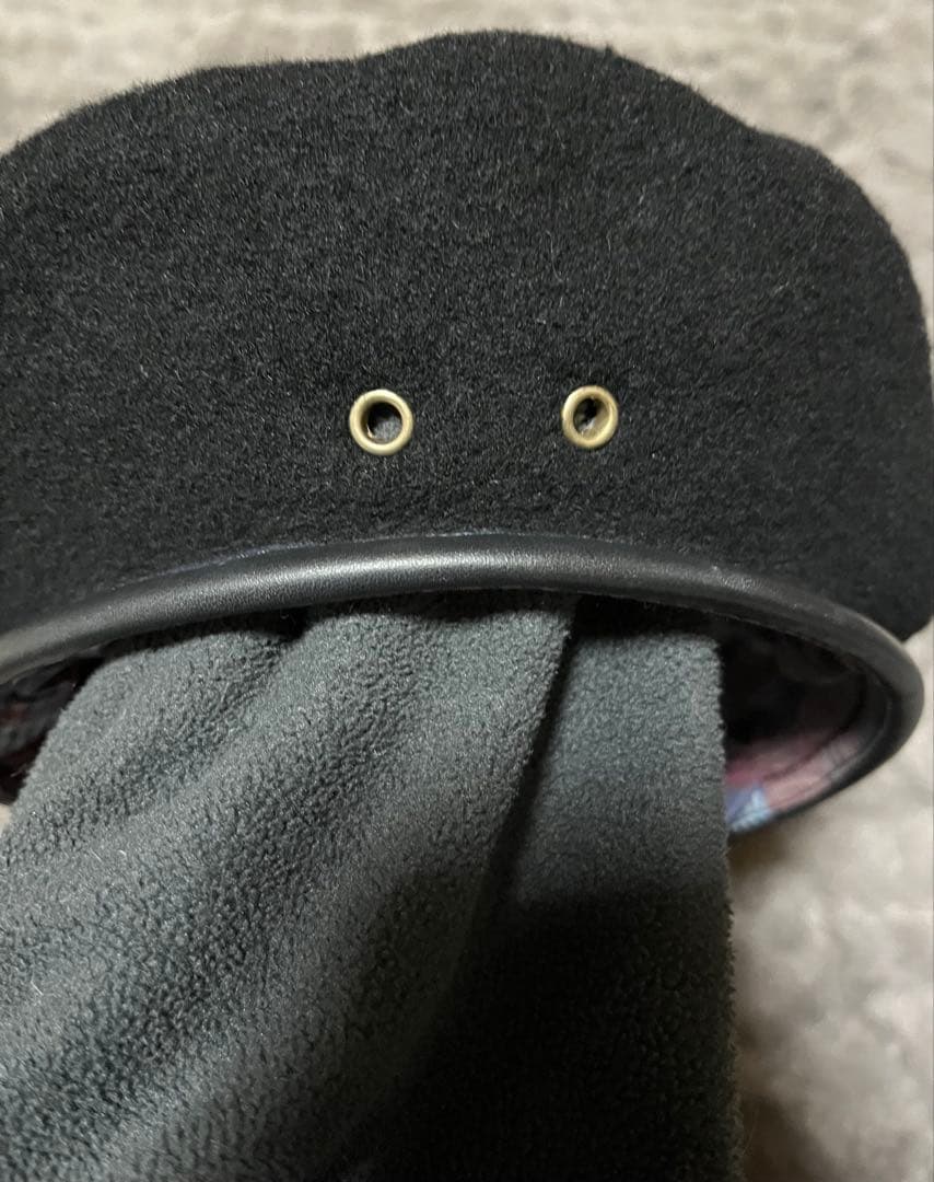 ヴィヴィアンウエストウッド ベレー帽 黒