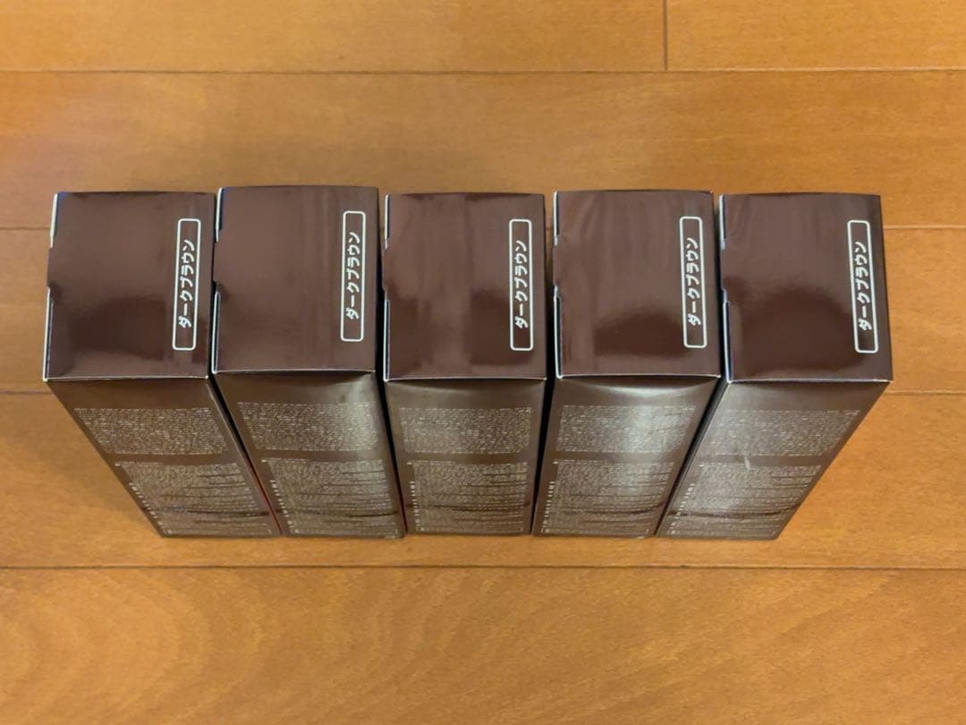 DHC Q10 白髪用カラートリートメント ダークブラウン 5本セット 未開封品