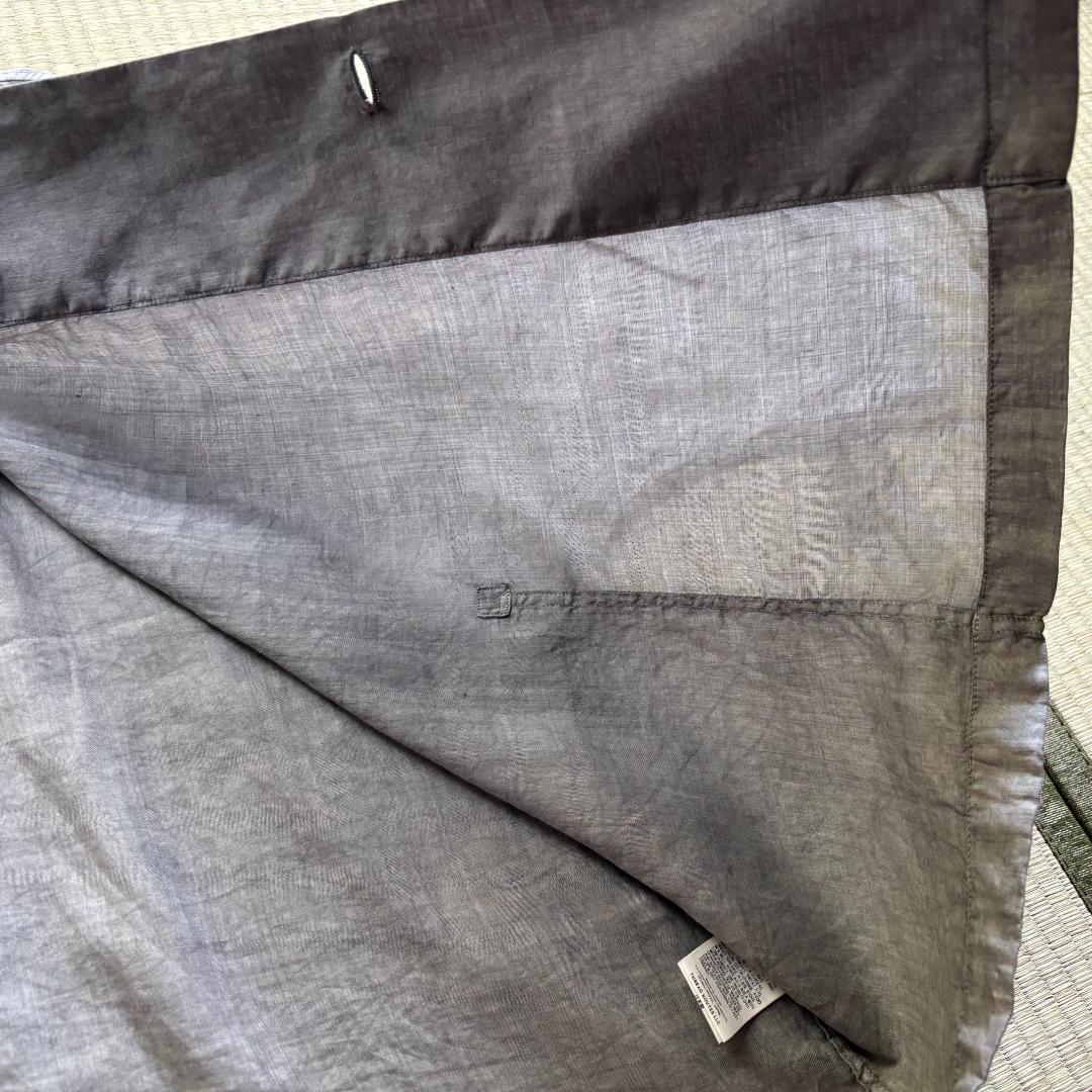 【新品】MITTAN ラミーシルクワイドジャケット 松煙 サイズ2