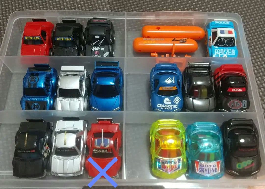 チョロQ ／ スカイライン15台